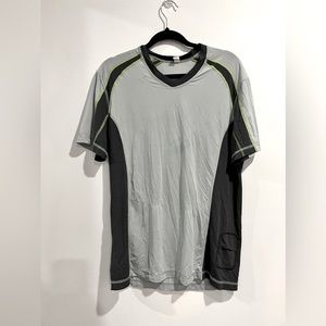 Lululemon Grey Two Toned Shirt - Size L